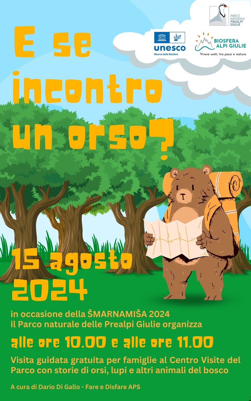 Locandina_E se incontro un orso_Smarnamisa 2024