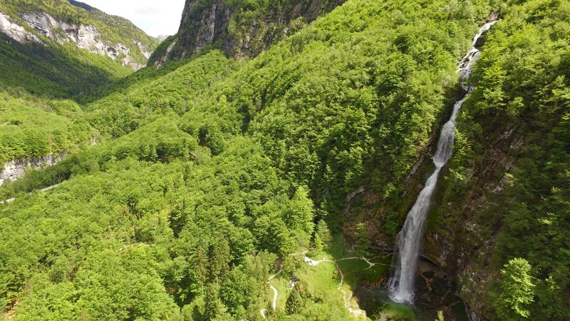 Il Fontanone Goriuda, nelle Prealpi Giulie